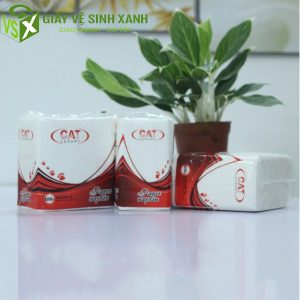 Khăn giấy ăn Cat Luxurry 100 tờ