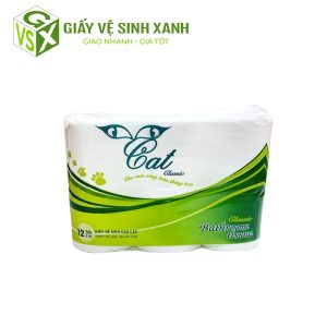 giấy vệ sinh cat classic 12 cuộn 2 lớp