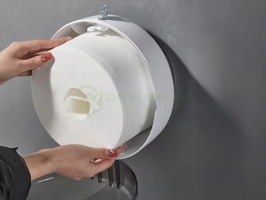 %giấy vệ sinh xanh%