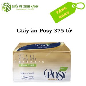 tặng ngay giấy ăn posy 375 tờ