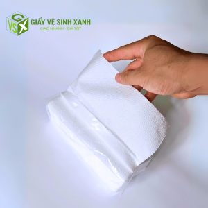 giấy lau tay 100 tờ 2 lớp
