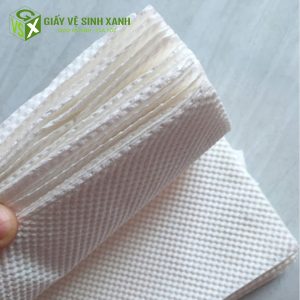 giấy lau tay 100 tờ gấp 3 2 lớp
