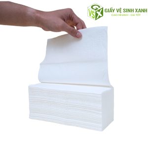 giấy lau tay posy 100 tờ 2 lớp