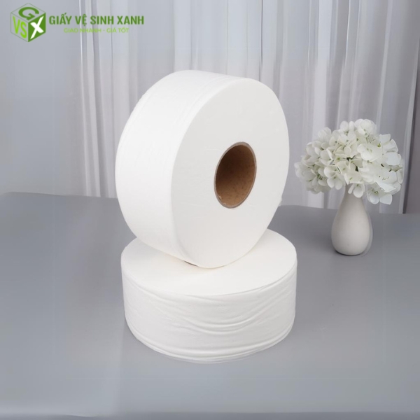 giấy vệ sinh cuộn lớn 800g