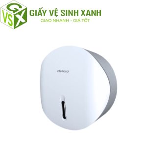 Hộp đựng giấy cuộn lớn interhasa e5019 màu trắng