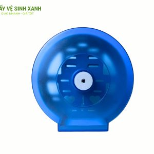 hộp đựng giấy vệ sinh cuộn lớn nhựa xanh ngọc