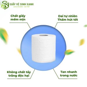 %giấy vệ sinh xanh%