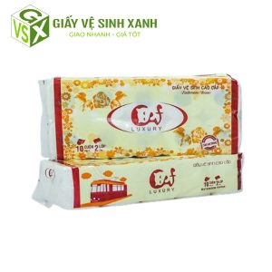 giấy vệ sinh cat luxury 10 cuộn 2 lớp