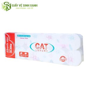 giấy vệ sinh catluxury 10 cuộn tặng 2 cuộn