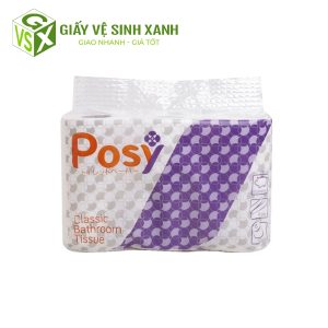 giấy vệ sinh posy classic 12 cuộn 2 lớp