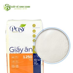 giấy ăn Posy 1250 tờ