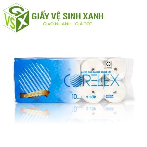 Giáy vệ sinh Corelex 50m không lõi