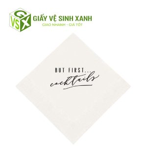 Dịch vụ in logo lên giấy ăn theo yêu cầu