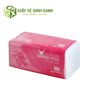 khăn giấy lụa bless you 250 tờ 2 lớp