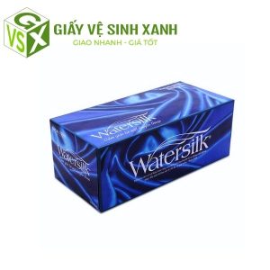 Khăn giấy ăn watersilk 150 tờ 2 lớp lụa