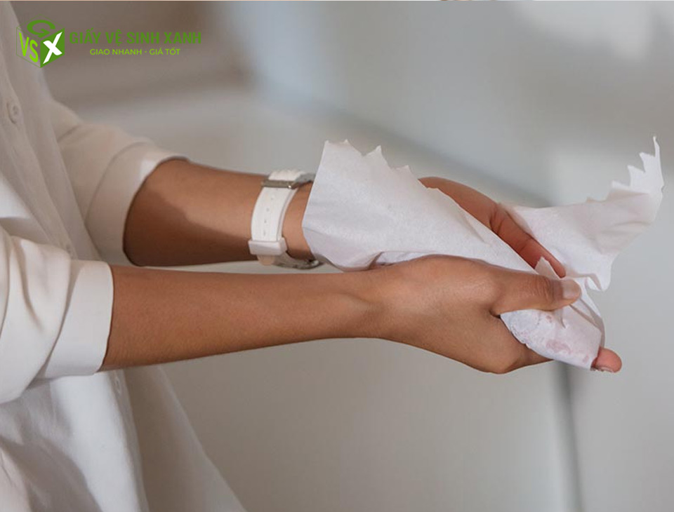 Công năng của giấy lau tay kháng khuẩn