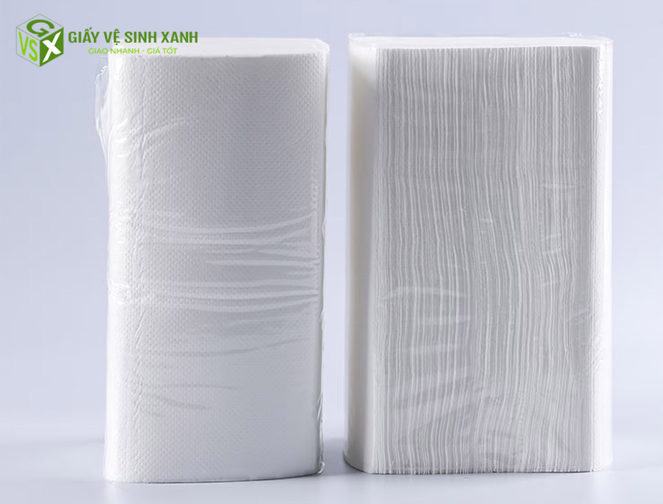 Giấy lau tay trong trung tâm thương mại 