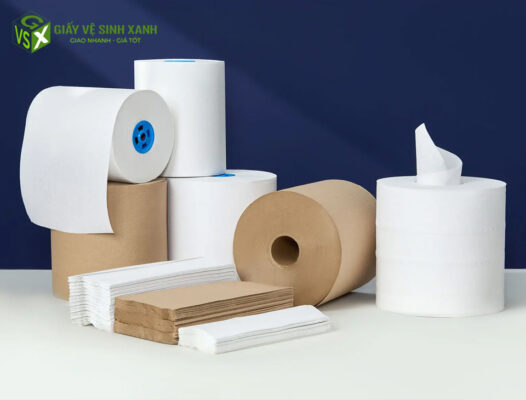 Giấy lau tay trong sân bay