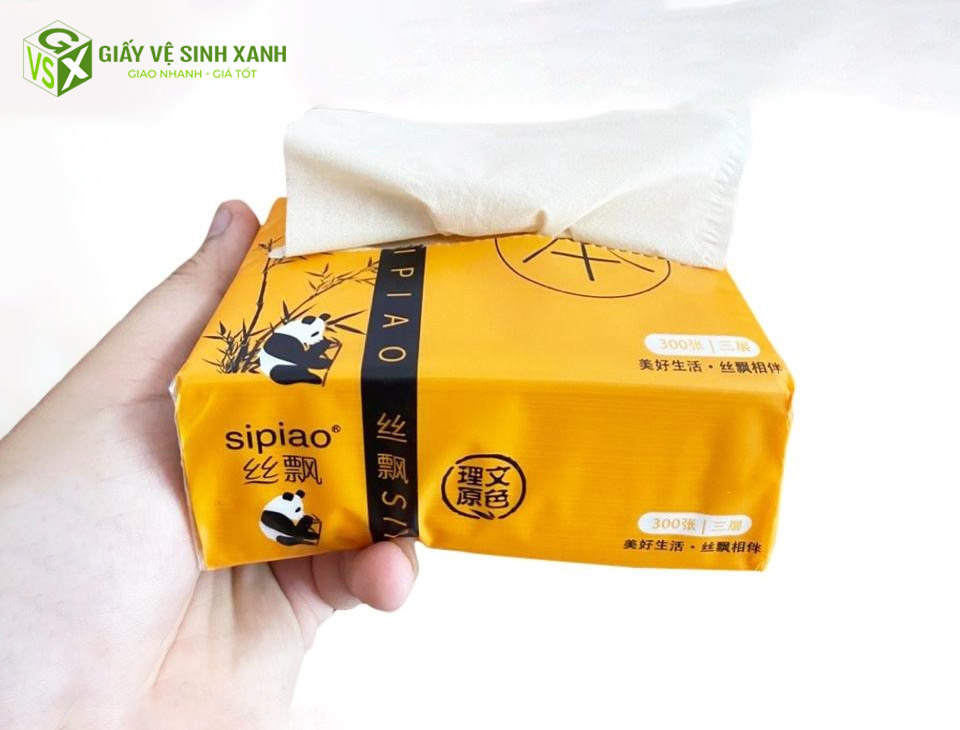 Giấy ăn gâu trúc thân thiện môi trường giúp giảm rác thải từ giấy ăn