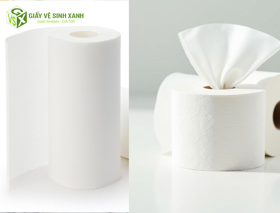 Phân biệt giấy lau tay và giấy lụa