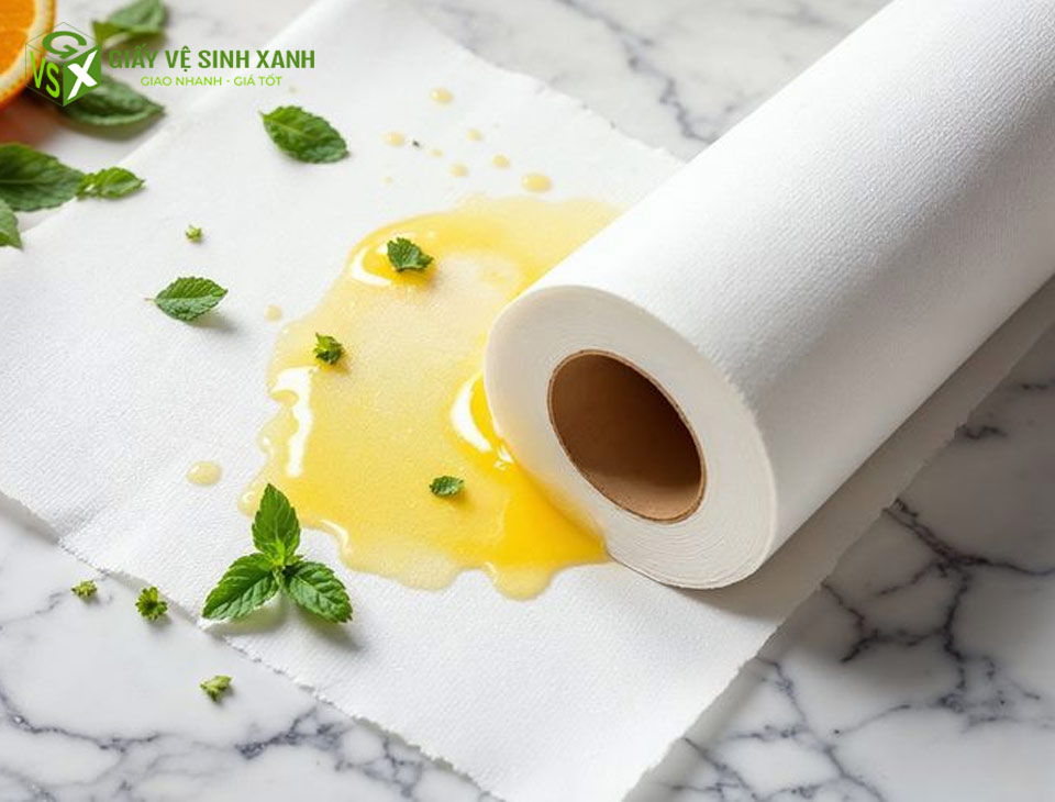 Sử dụng giấy cuộn lau tay cho gia đình và văn phòng